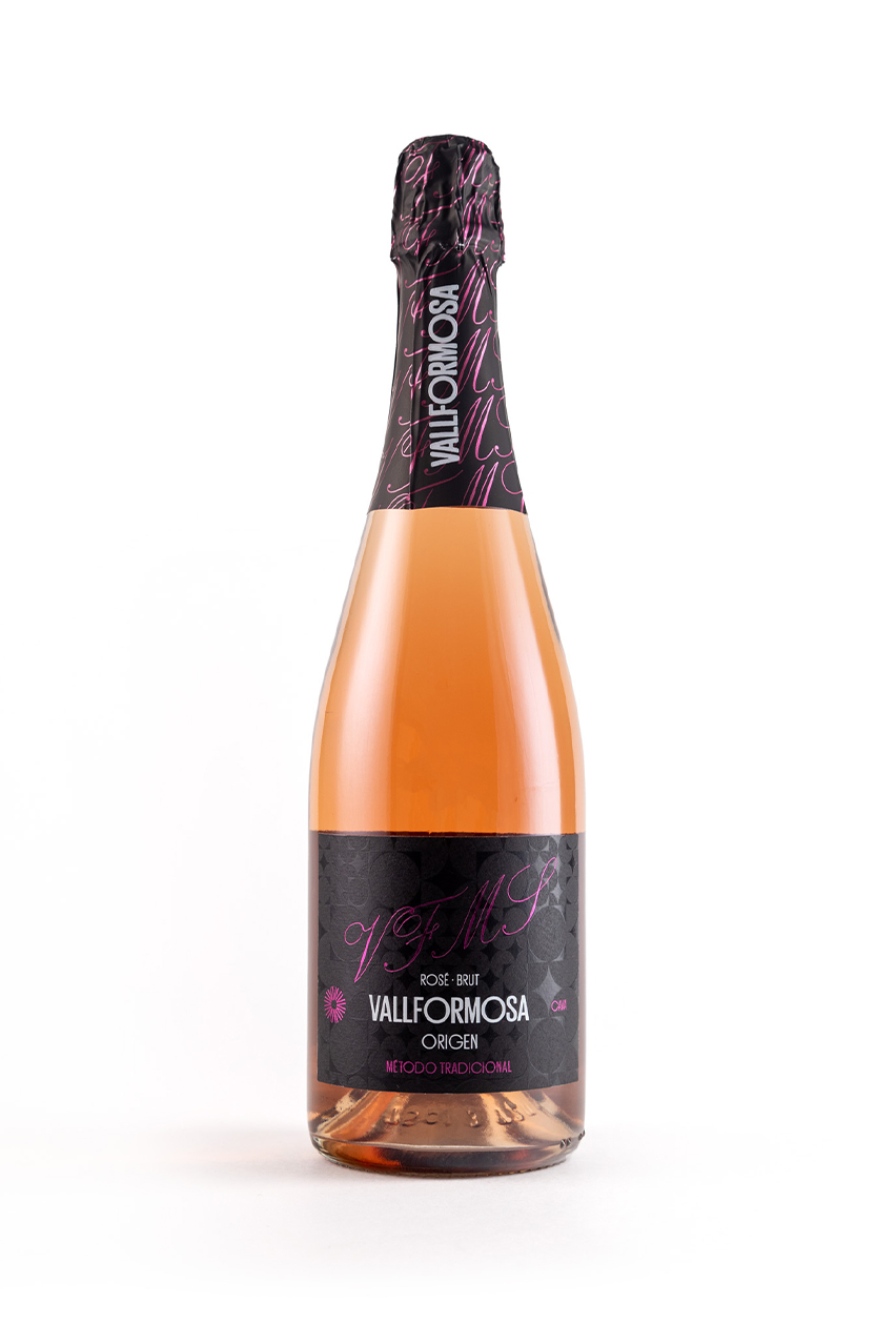 Игристое вино Кава Вальформоза Ориджен Розадо, розовое, брют, 0.75 л